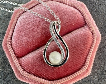 Drop Breastmilk Necklace - Sterling Silver (NOT A DIY KIT) - Breastmilk Jewelry- New Mom Gift - Memorial Piece - New Baby - Baby Memorial