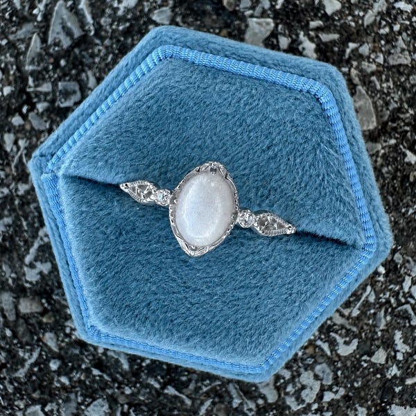 Sweet Victorian Style Breastmilk Ring- Sterling Silver (NOT A DIY)- Keepsake - New Mom - New Mom Gift - New Baby - Baby Gift - Breastmilk