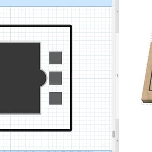 CNC-Datei, Karten- und Würfelhalter, Karten- und Würfelbox SVG