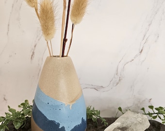 Handcrafted Concrete Vase | Modern Bud Vase | Home Décor Vase | Natural Décor | Handmade Artisan Concrete Vase | Boho Décor | Unique Gift