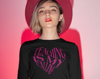 Camiseta de maestro "La enseñanza es mi vocación", camiseta de maestro de escuela primaria, camiseta de regreso a la escuela, agradecimiento al maestro, regalo para maestros, regalo para maestro
