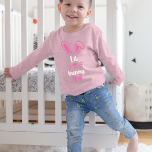 Lil Bunny - Toddler Long Sleeve Tee