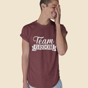Team Groom, Trendy Grooms Shirt, Bachelor Party Shirts, Wedding Party Shirts, Mens Shirt