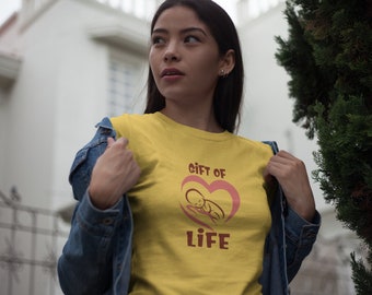 Regalo de vida Camiseta de FIV, Día de transferencia, Día de FIV, Regalos para mamá, Bebé de FIV, Regalo de FIV, Camiseta de recuperación de óvulos, Regalo para ella, Día de recuperación, Mamá de FIV