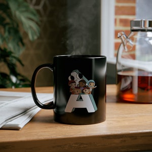 Amazing Kids Black Glossy Mug, Coffee Mug, Mug gifts, Mug for Men and Women, Gift for Her, Gift for Him, Gift ideas