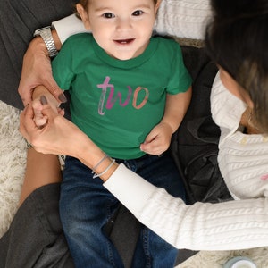 Two Years Old , Funny Shirt, for Kids, Kindergarten Shirt, Gift for Kids, Birthday Shirt