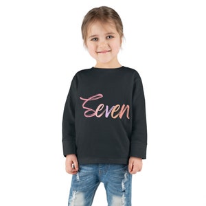 Trendy Shirt For  7 Year Old, girls shirt, boys shirt, gift ideas for girls, gift ideas for boys, age shirt