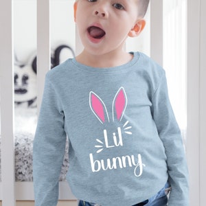 Lil Bunny - Toddler Long Sleeve Tee