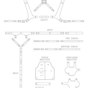 Ada Wong Cosplay Resident Evil 4 Remake Harness Leatherwork Pattern & Tutorial image 9