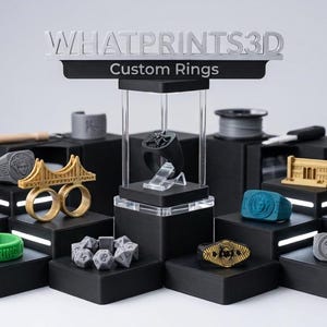 Custom 3D Printed Rings