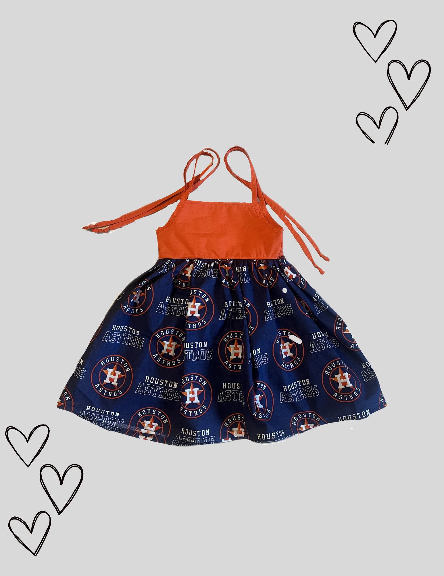 Houston Astros Dress - Etsy Houston Astros Dress - Etsy
