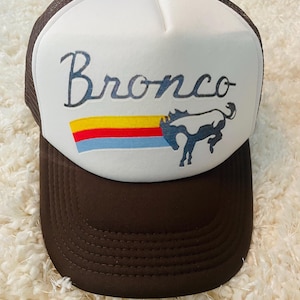 Retro Bronco Trucker Hat