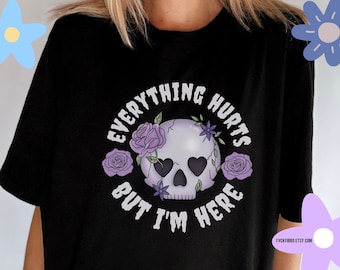 Fibromyalgia Shirt Chronic Illness Gift Flare Day T-shirt CRPS Lupus Rheumatoid Arthritis Ehlers Danlos Spoonie FND Occipital Neuralgia