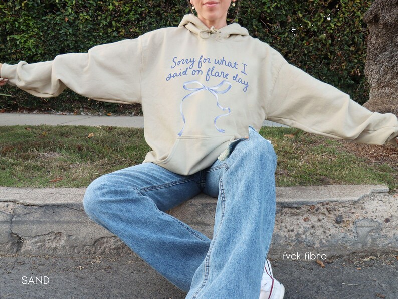Flare Day Sweatshirt Endometriosis Hoodie Christmas Gift Fibromyalgia Warrior Migraine Chronically Ill Autoimmune Chronic Illness Spoonie