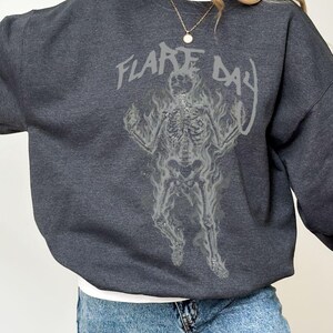 Flare Day Shirt Edgy Chronic Illness Awareness Spoonie Gift Hoodie Sweatshirt Fibromyalgia Warrior Rheumatoid Arthritis Ehlers Danlos HEDS
