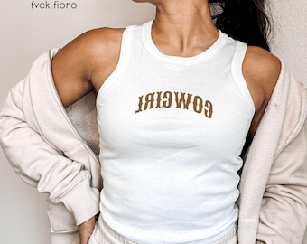 Reverse Cowgirl Rib Tank Western Shirt Lustige unangemessene T-Shirts für sie Country Konzert Tops Rodeo Outfit Vulgar Offensive Geschenk für Bestie