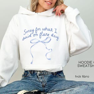 Flare Day Sweatshirt Endometriosis Hoodie Christmas Gift Fibromyalgia Warrior Migraine Chronically Ill Autoimmune Chronic Illness Spoonie