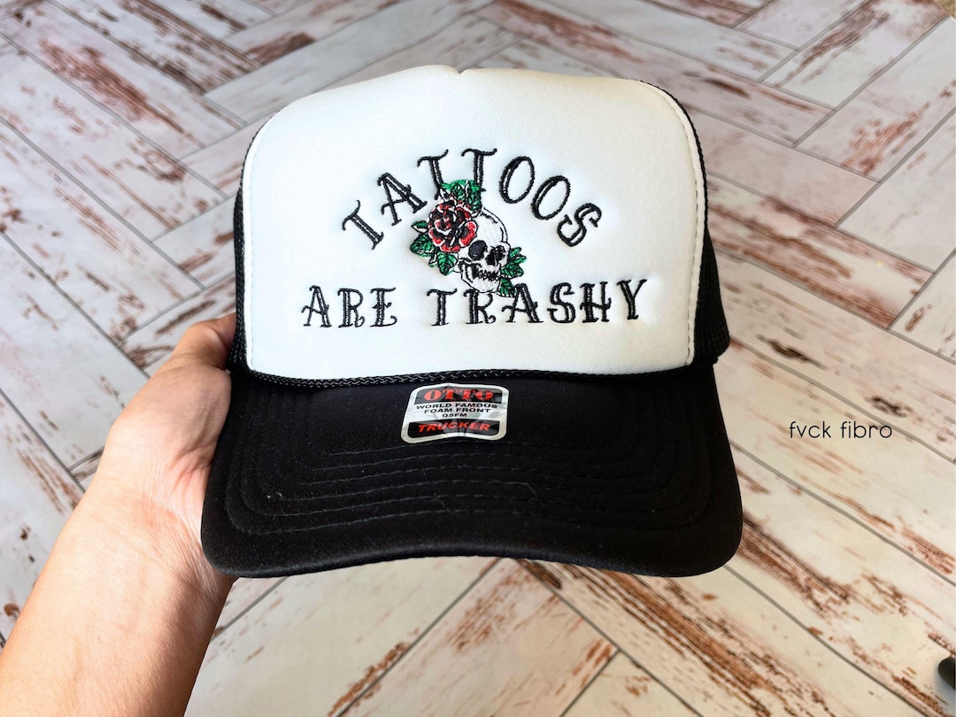 Tattoos are Trashy Trucker Hat main image 0