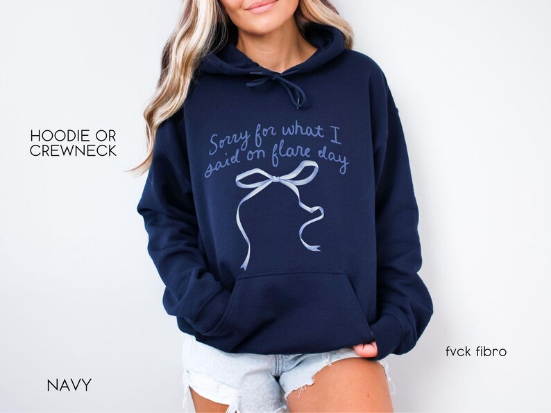 Flare Day Sweatshirt Endometriosis Hoodie Christmas Gift Fibromyalgia Warrior Migraine Chronically Ill Autoimmune Chronic Illness Spoonie