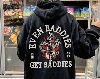 Depression Hoodie Trendy Mental Health Gift Bipolar Disorder Borderline Personality Post Traumatic Stress Anxiety Disorder PTSD OCD Breakup