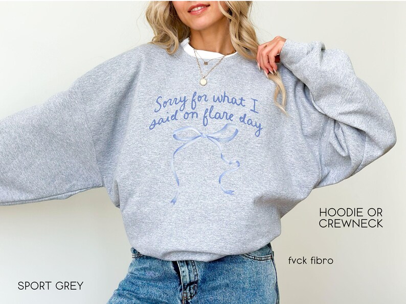 Flare Day Sweatshirt Endometriosis Hoodie Christmas Gift Fibromyalgia Warrior Migraine Chronically Ill Autoimmune Chronic Illness Spoonie