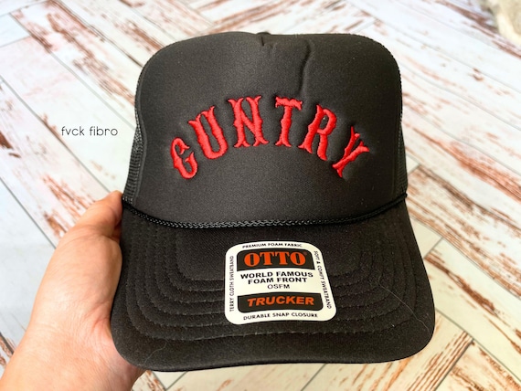Cuntry Trucker Funny Adult Offensive Truckers for Her Funny Western Trucker Hat for Country  Rodeo Vulgar Inappropriate Dirty Trashy Humor