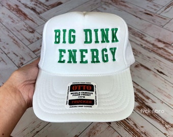 Pickleball Trucker Hats Funny Pickleball Hats Big Dink Energy Dink It Pickleballer Can&#39;t I Have Pickleball Gift Embroidered Pickle Ball Hat