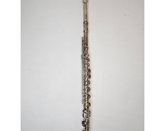 Vintage Conductor 5870 Student Flute w/ Case Cleaning Rod Serial 1777