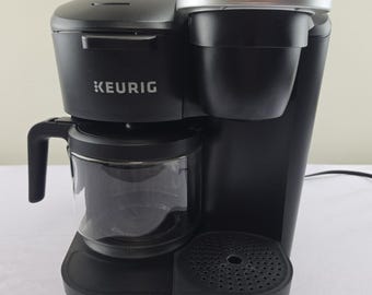 Keurig K-Duo Coffee Maker Single Serve & 12-Cup Carafe Black