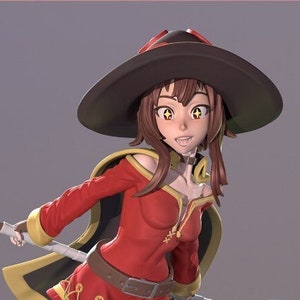 Megumin Pixel Art Metal Print for Sale by Omi Cedar