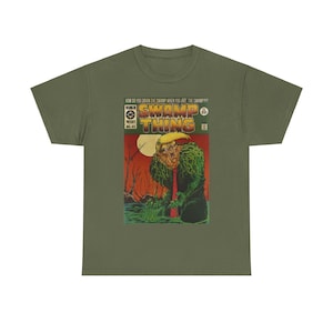 Comic Art Trump as &#39;The Swamp Thing&#39; Shirt, Anti-Trump Political Satire Tee, Dark Humor, Funny Graphic T-Shirt, Protest Statement shirt
