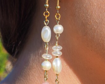 Juniper Faux Pearl Earring Set
