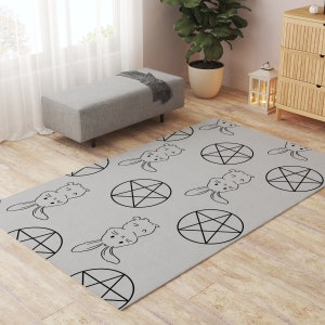 Rabbit Mat, Pet Playpen Floor Mat Rug Playmat for Rabbits, Cats, Dogs, Premium Playpen Floor Mat for Bunnies, Soft and Safe Surface for Pets
