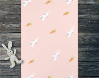 Rabbit Mat, Pet Playpen Floor Mat Rug Playmat for Rabbits, Cats, Dogs, Premium Playpen Floor Mat for Bunnies, Soft and Safe Surface for Pets