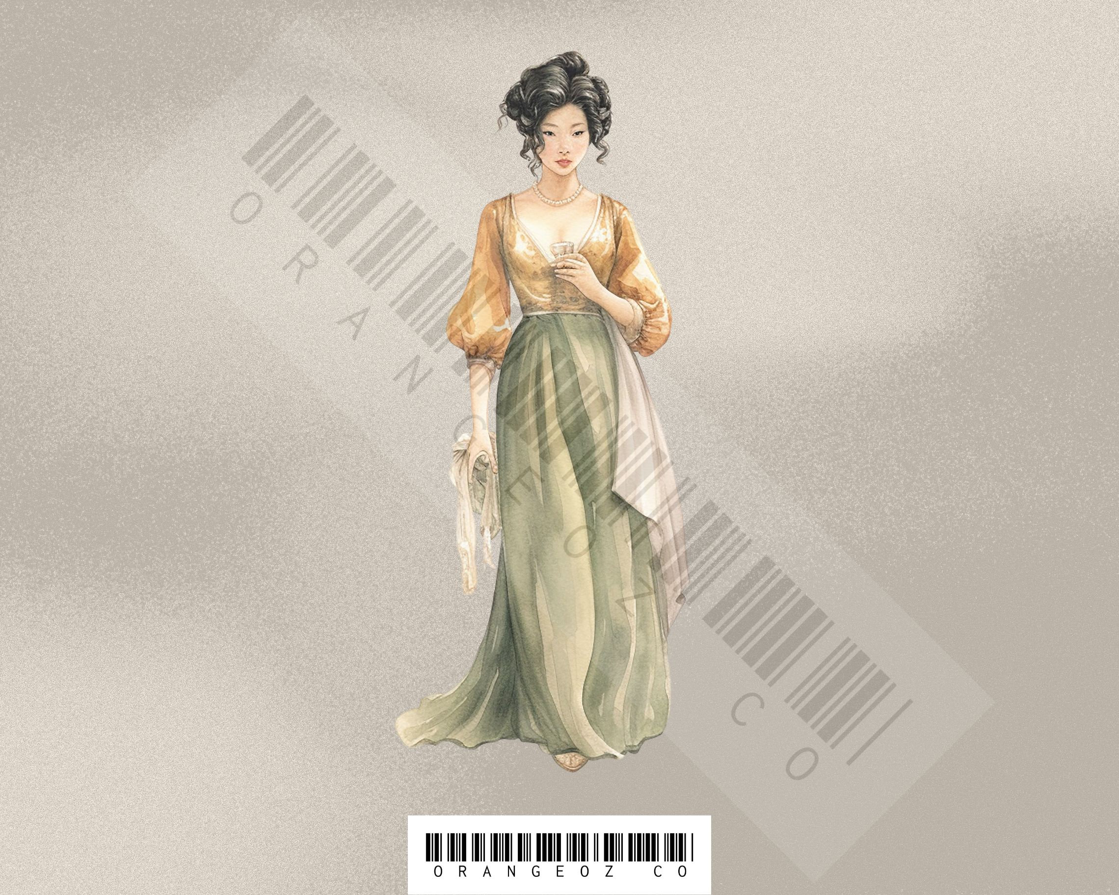 Pride and Prejudice Regency Fashion Clipart. Vintage Man and - Etsy