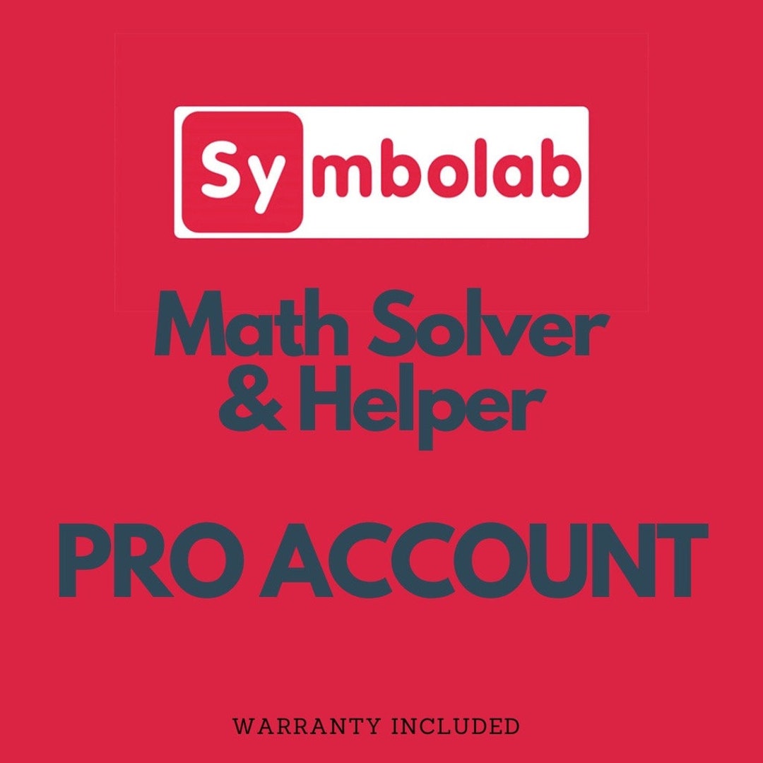 Symbolab Math Solver & Helper PRO Account for Windows Etsy