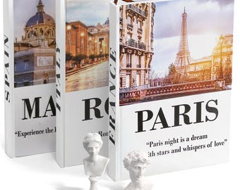 Decorative Books Set for Coffee Table, Home Decor and Office