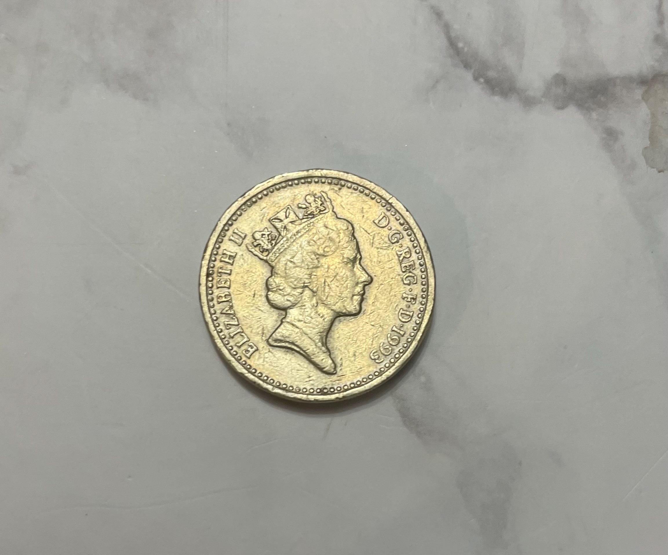 希少な1993年エリザベス2世女王コイン