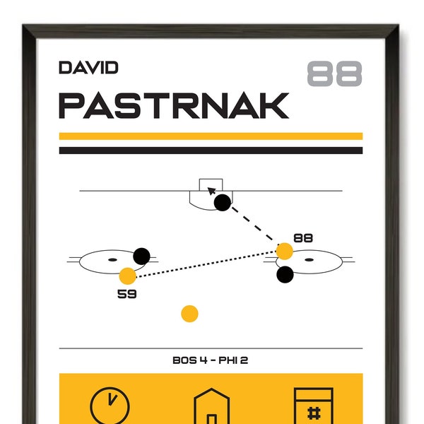 David Pastrnak - 60th Goal