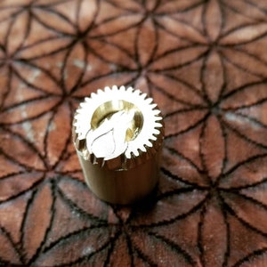 Timbro in ottone personalizzato! Cera, pelle e legno! Il tuo design o LOGO