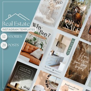 Real Estate Instagram Posts & Stories