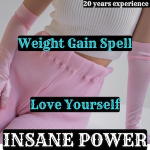 Strongest Weight Gain Spell, Gain weight fast, Effortless weight gain, Powerful Spell + Physical Imbued Candle