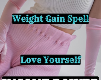 Strongest Weight Gain Spell, Gain weight fast, Effortless weight gain, Powerful Spell + Physical Imbued Candle