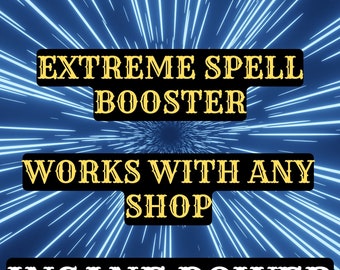 Strongest Booster Spell, Works With Any Shop, Make Spell Quicker, Powerful Spell + Physical Imbued Candle