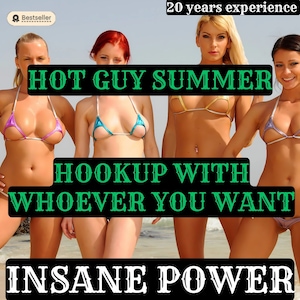 Hot Guy Summer Spell, Hookup With Anyone, Best Summer of your life, Powerful Spell + Physical Imbued Candle