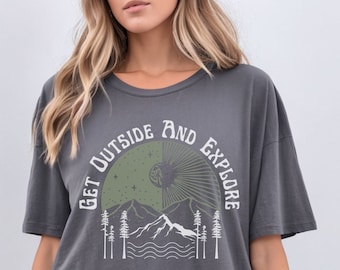 Explore more, Adventure Shirt, Explore Shirt, Explore More Shirt, Adventurer Gift, Camping Shirt, Camper Shirt, Hiking Shirt, Outdoor Shirt