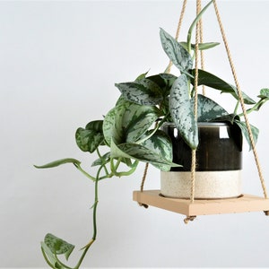 Minimalistischer Indoor-Planer Dekorativer Hängepflanzenhalter für Pflanzen Sukkulenten