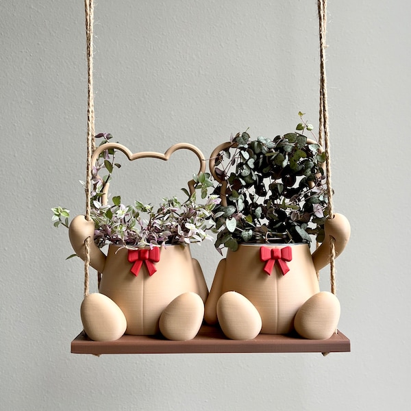 Unique Hanging Planter Pots Etsy