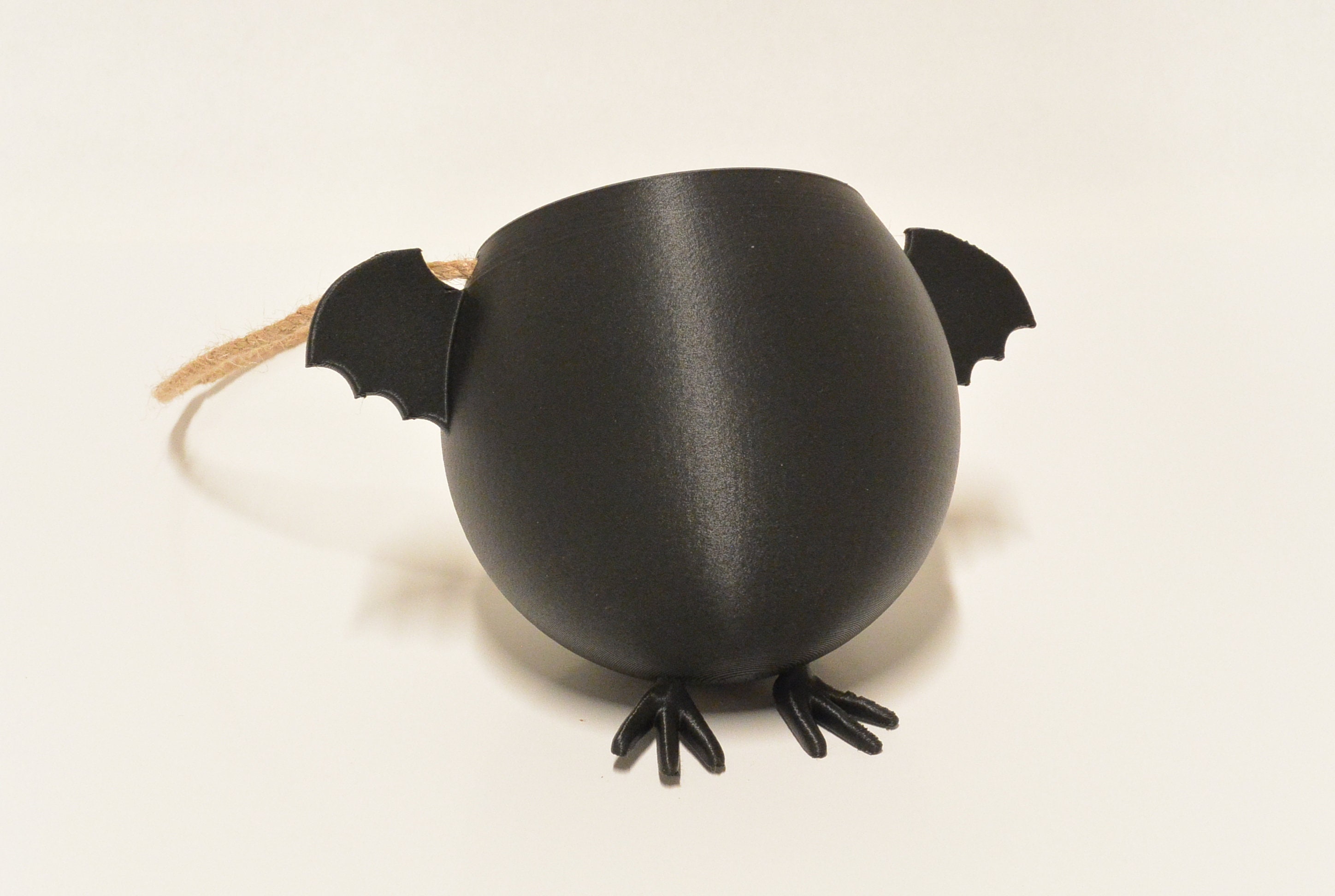 Flying Bat Plant Pot Cute Hanging Planter 3D Printed Halloween - Etsy