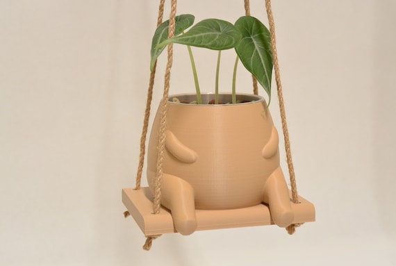 Cute Planter Hanging Pot Chubby Body 3D Printed Funny Gift for Plant Lover  Her and Him Clear Plant Pot Succulent Cactus Plant Holder Hanging - Etsy